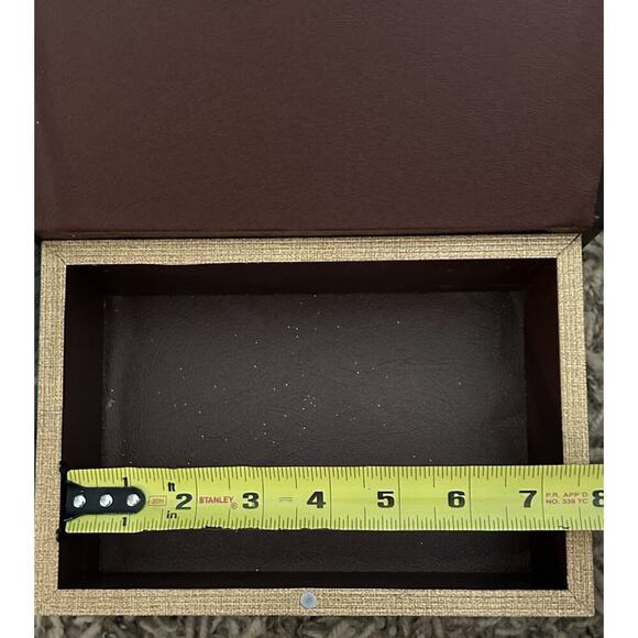 Book Display Ship Hollow Secret Compartment Trinket Box Hide Valuables Nautical - Picture 7 of 11